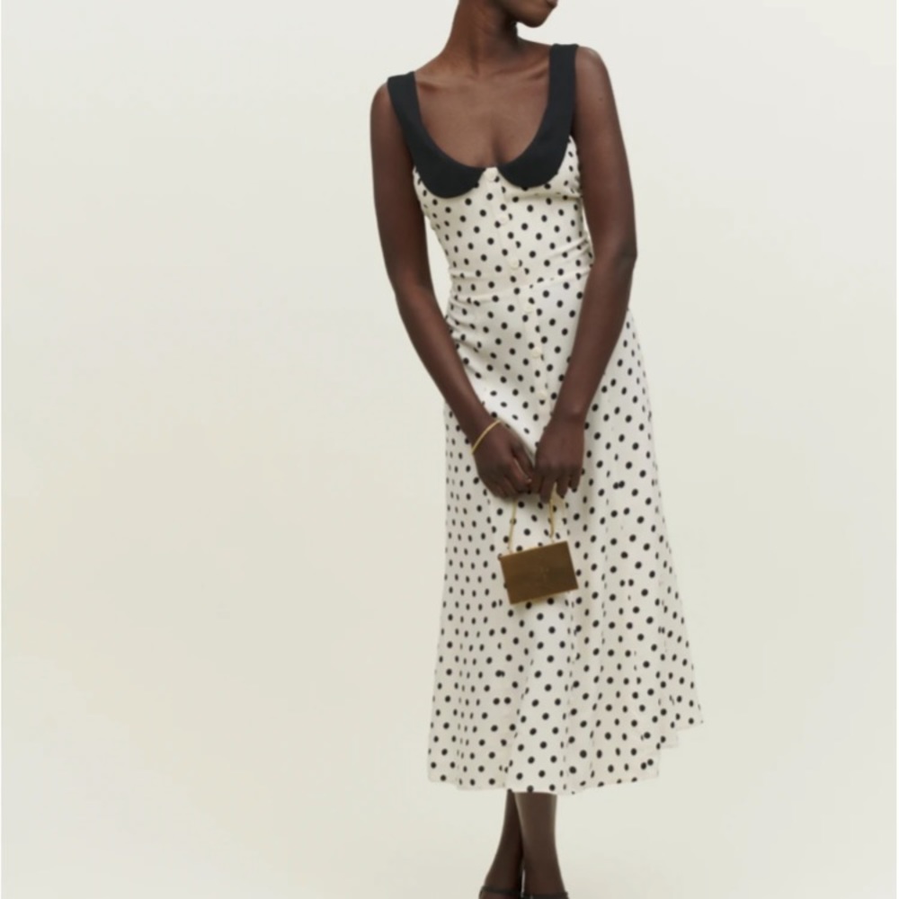 Reformation Charlie dress in size 4 Portofino